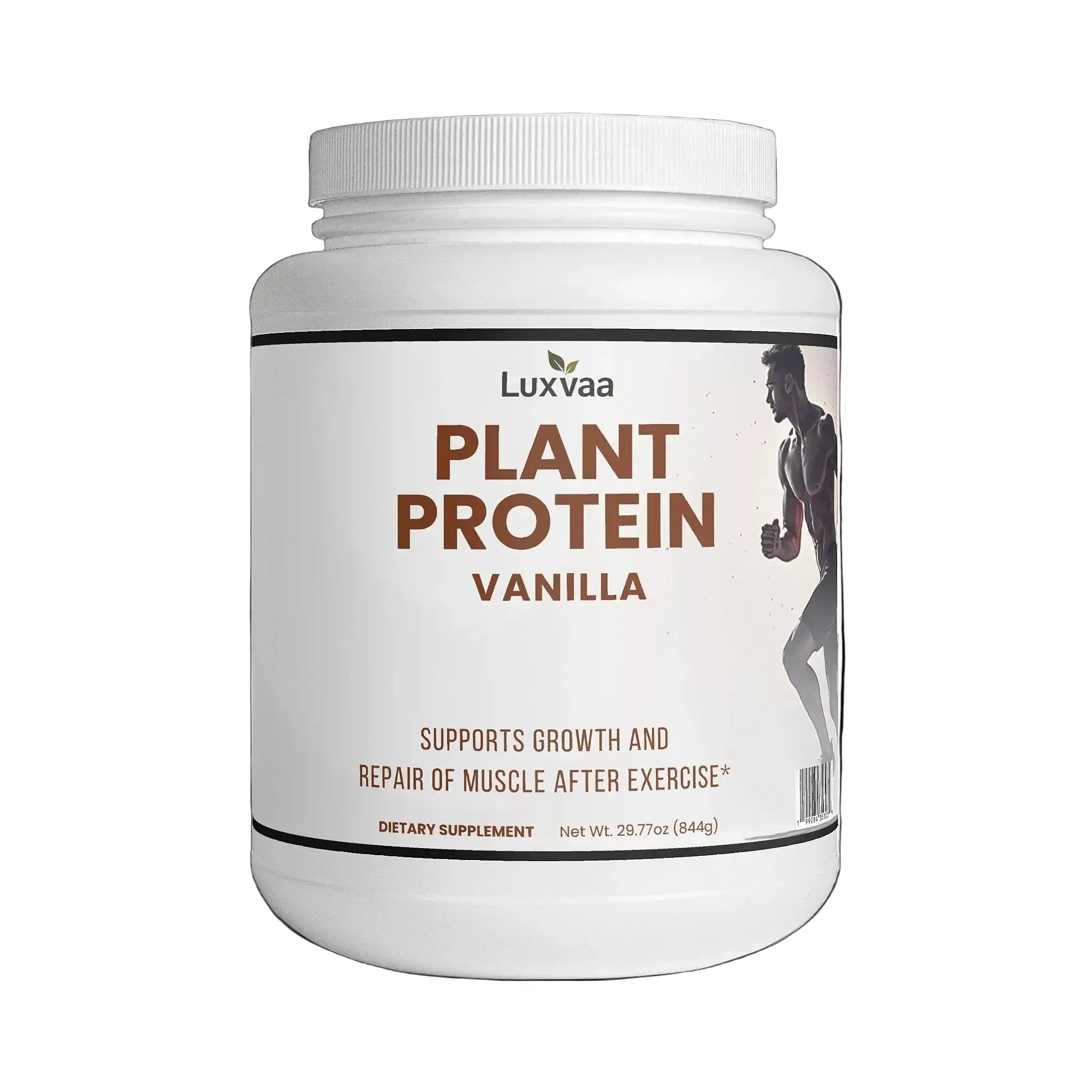 Plant Protein (Vanilla) – Clean Vegan Protein Powder LUXVAA